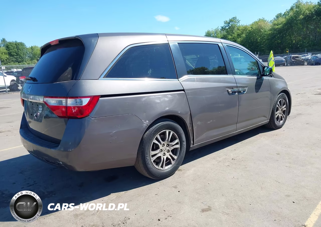 2012 Honda Odyssey Ex-L VIN:5FNRL5H63CB115234 - 4