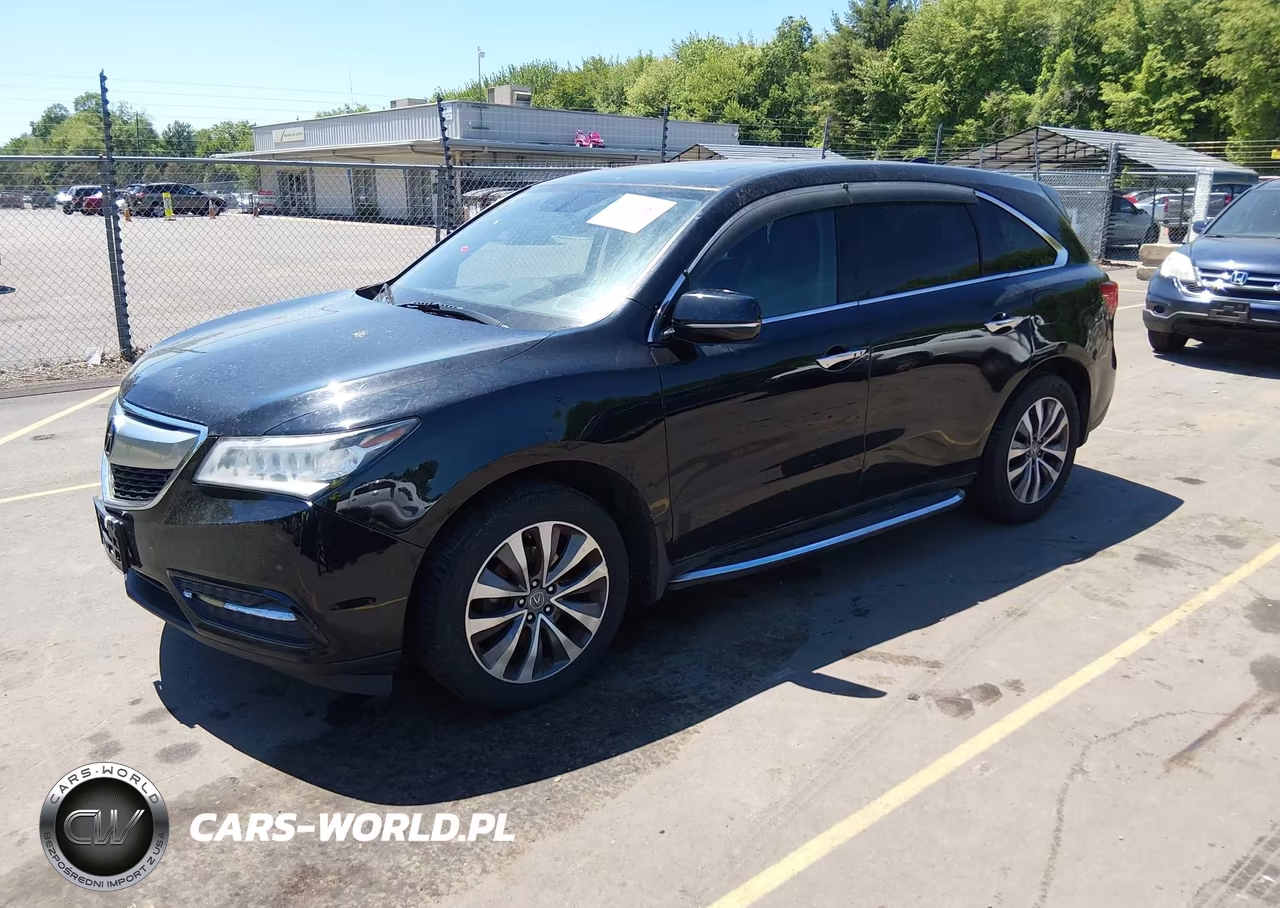 2015 Acura Mdx VIN:5FRYD4H26FB006284 - 2