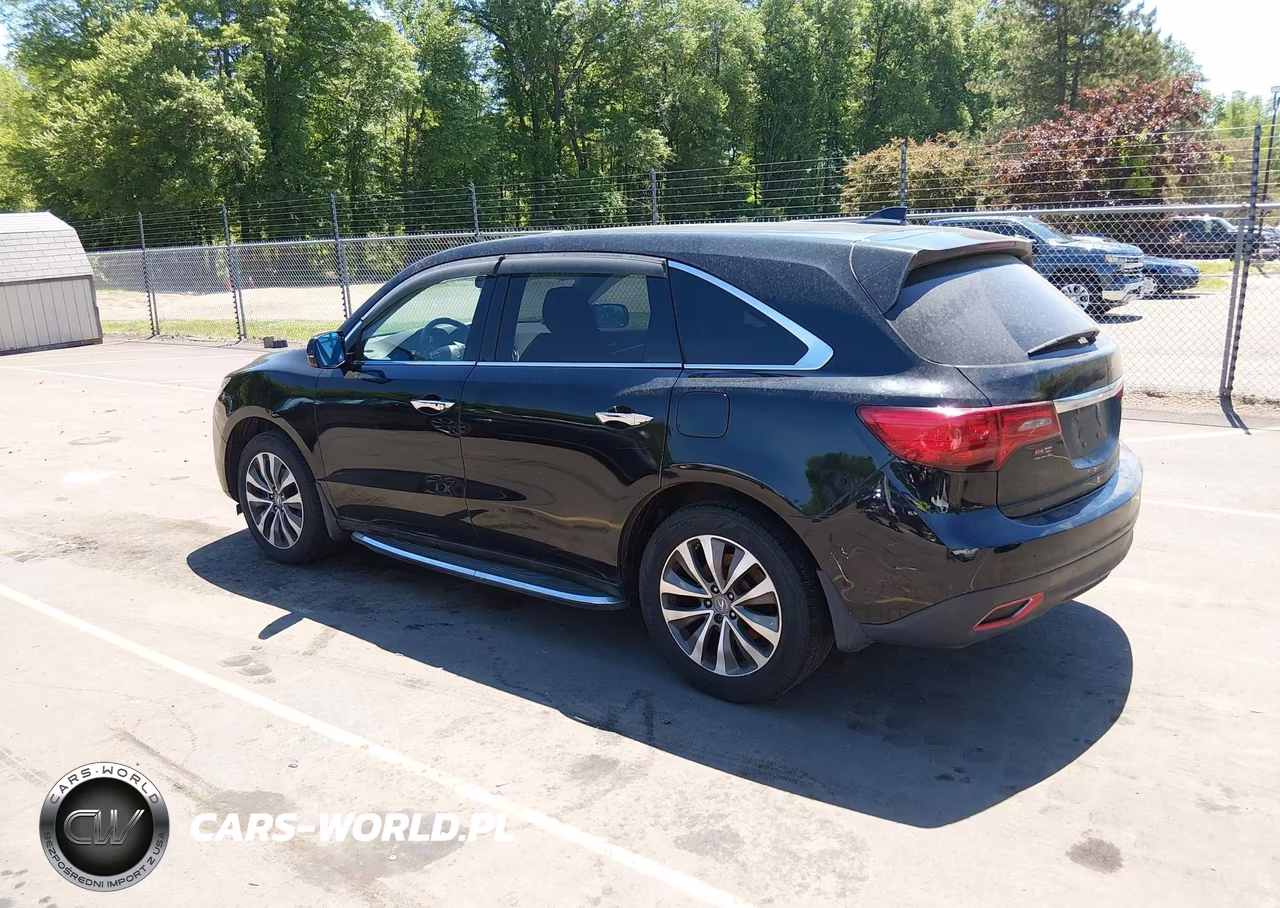 2015 Acura Mdx VIN:5FRYD4H26FB006284 - 3