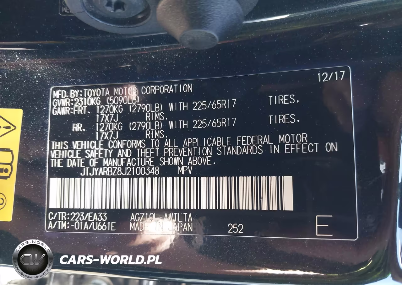 2018 Lexus Nx 300 VIN:JTJYARBZ8J2100348 - 9