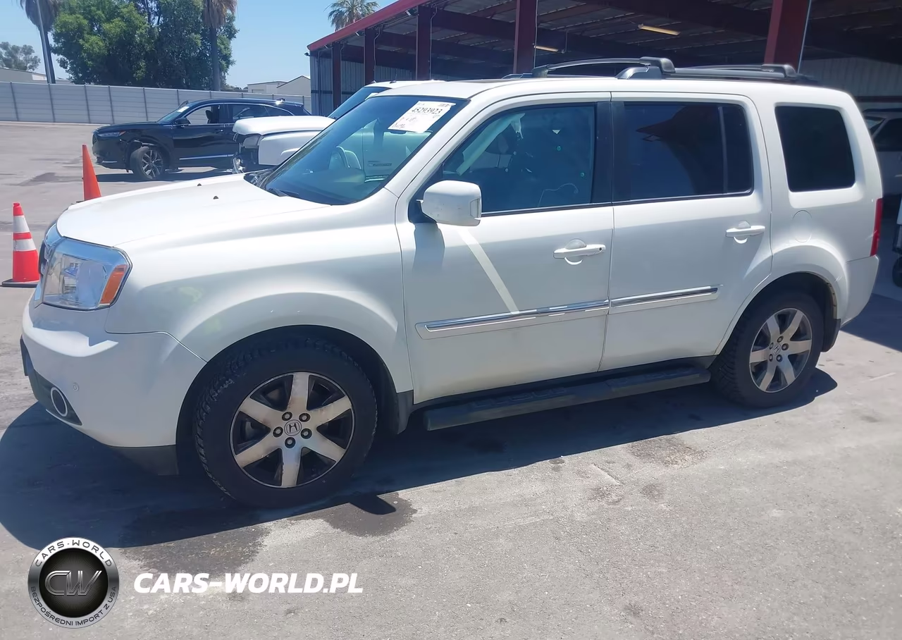 2014 Honda Pilot Touring VIN:5FNYF4H91EB021346 - 2