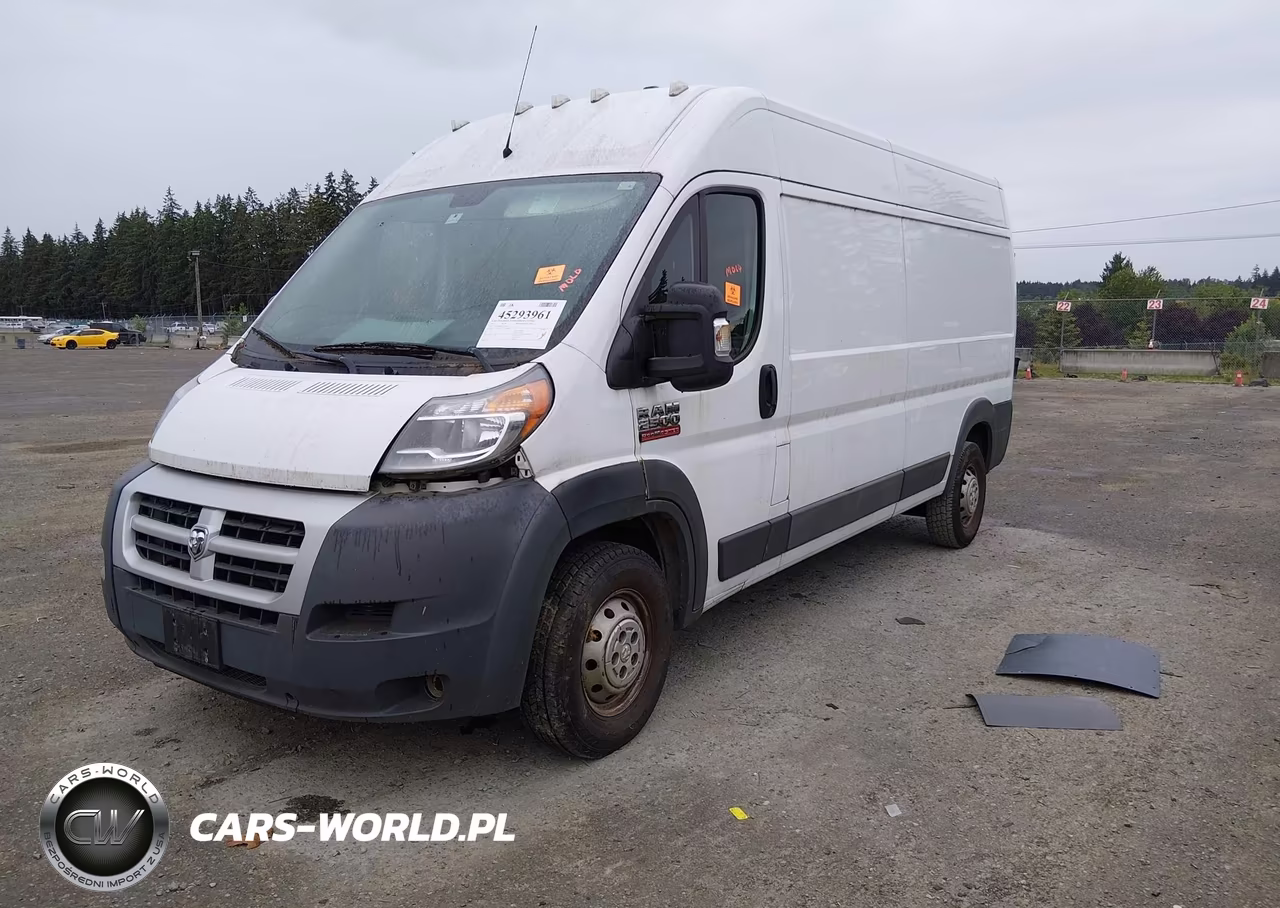 2014 Ram Promaster 2500 High Roof VIN:3C6TRVDG0EE119163 - 2