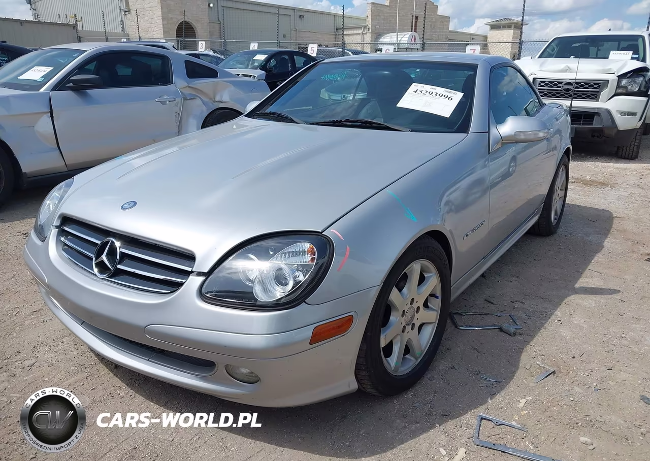 2002 Mercedes-Benz Slk 230 Kompressor VIN:WDBKK49F42F258943 - 2