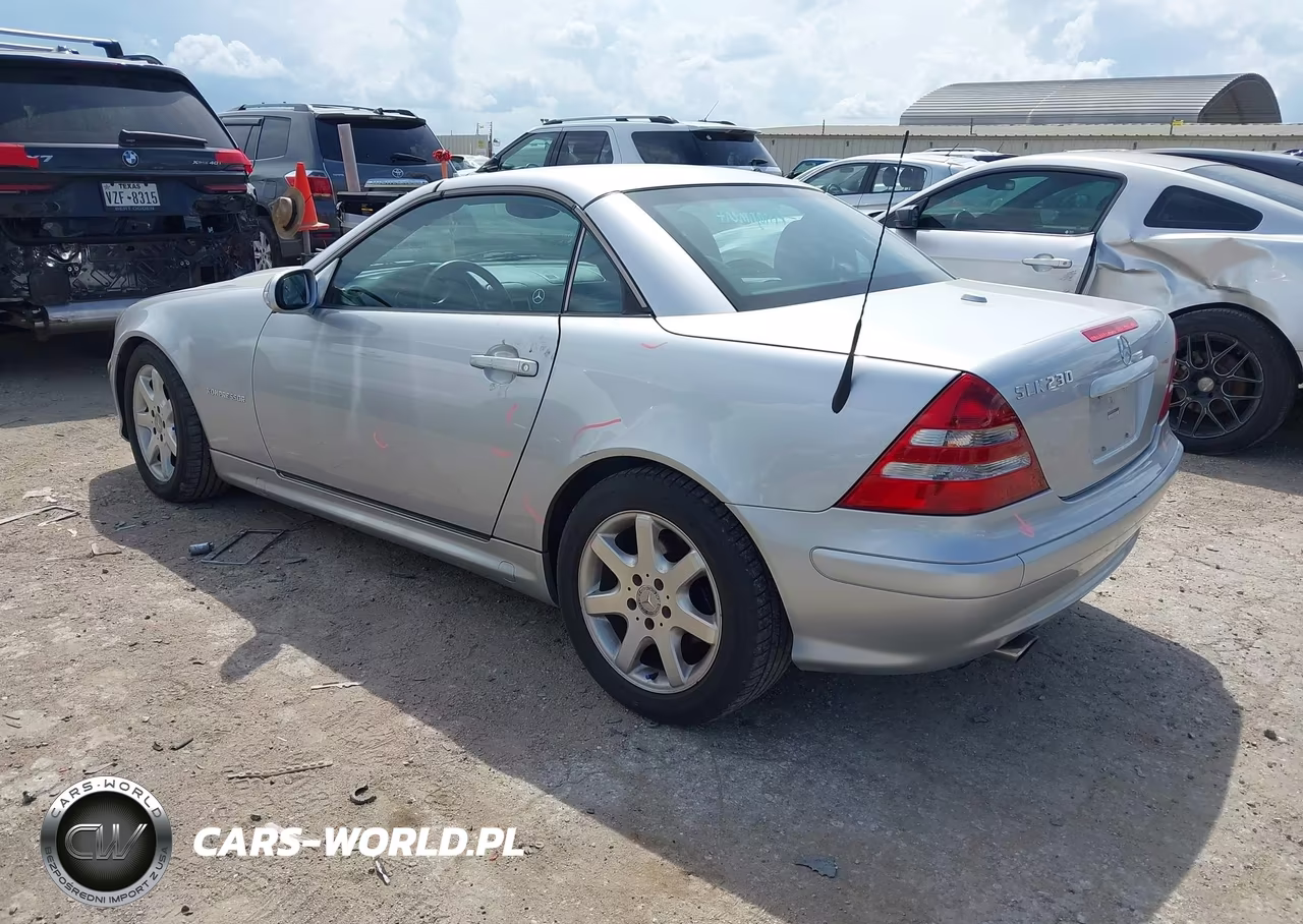 2002 Mercedes-Benz Slk 230 Kompressor VIN:WDBKK49F42F258943 - 3