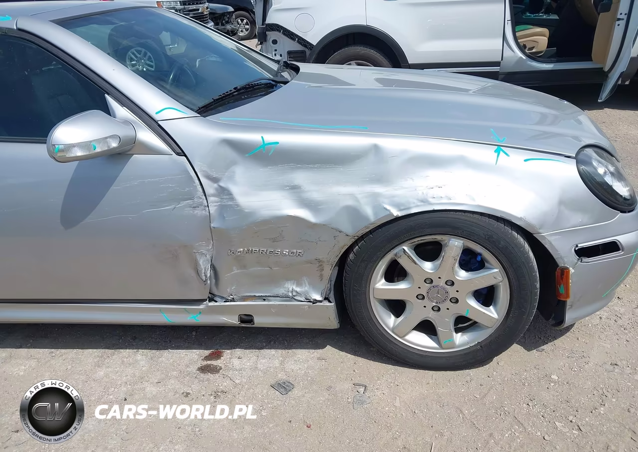 2002 Mercedes-Benz Slk 230 Kompressor VIN:WDBKK49F42F258943 - 6