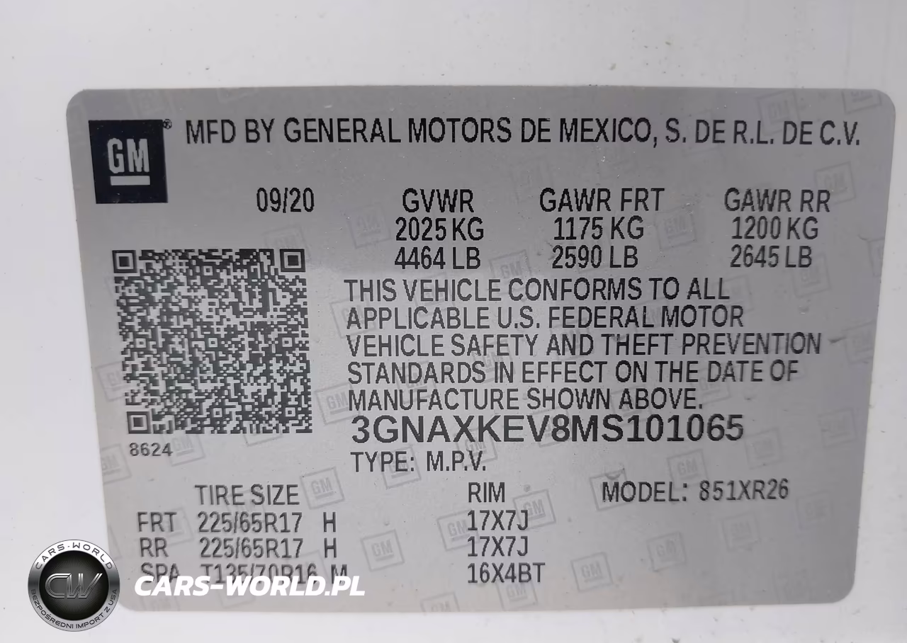 2021 Chevrolet Equinox Fwd Lt VIN:3GNAXKEV8MS101065 - 9