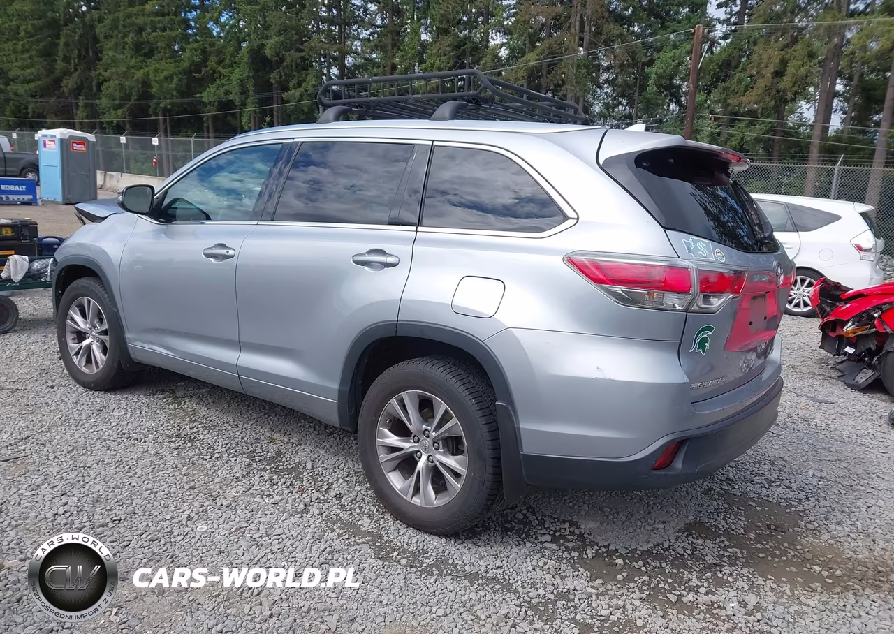 2014 Toyota Highlander Xle V6 VIN:5TDJKRFH0ES063331 - 3