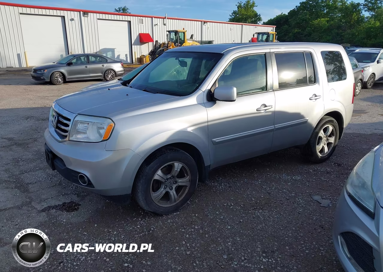 2013 Honda Pilot Ex-L VIN:5FNYF4H51DB075788 - 2