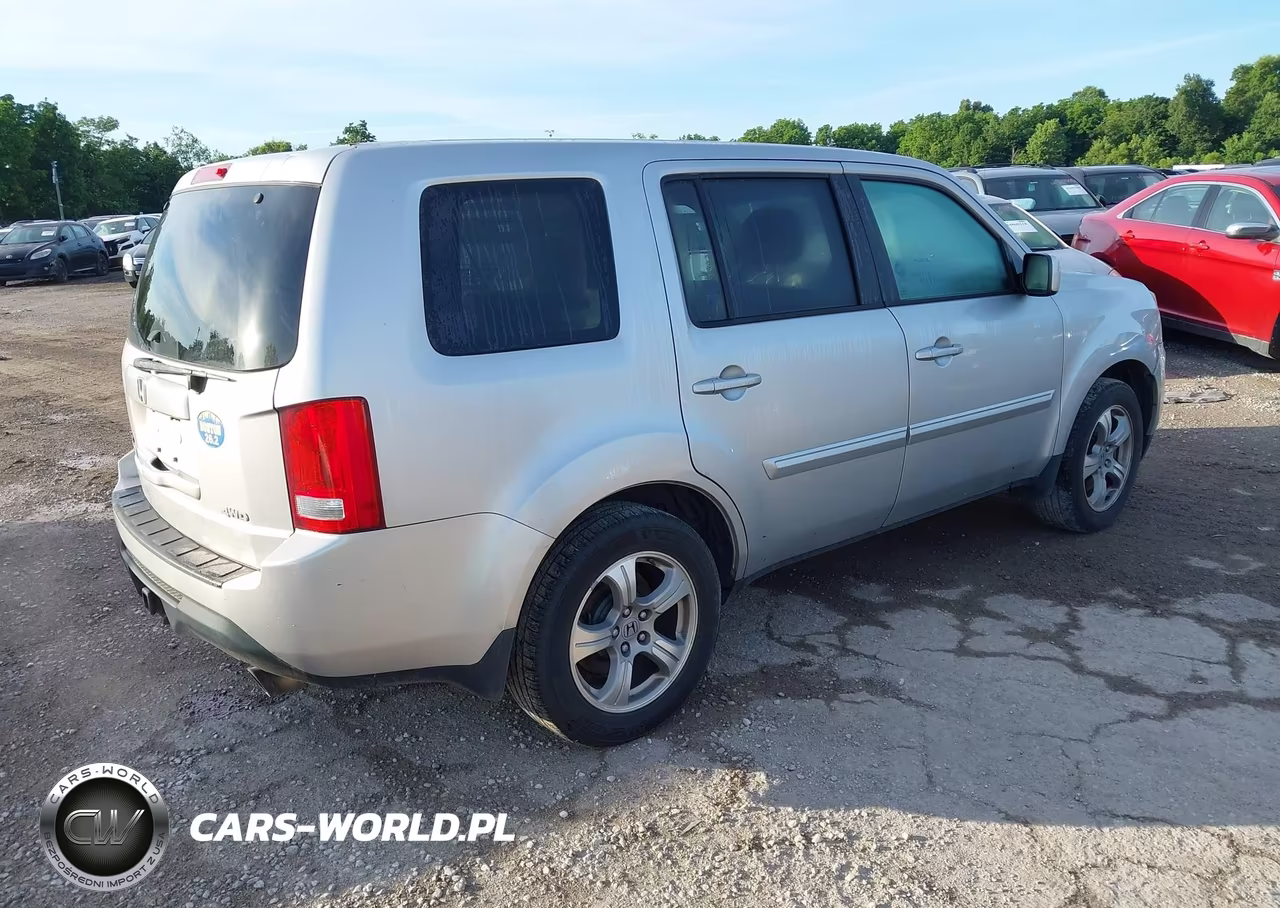 2013 Honda Pilot Ex-L VIN:5FNYF4H51DB075788 - 4