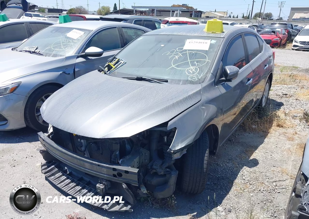 2018 Nissan Sentra Sv VIN:3N1AB7AP1JY347995 - 2