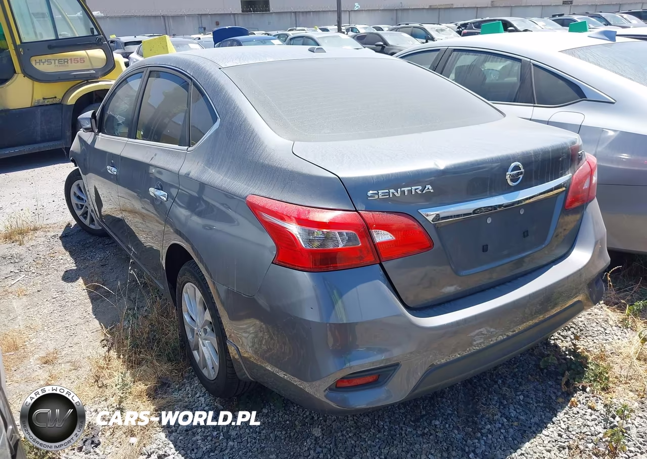 2018 Nissan Sentra Sv VIN:3N1AB7AP1JY347995 - 3
