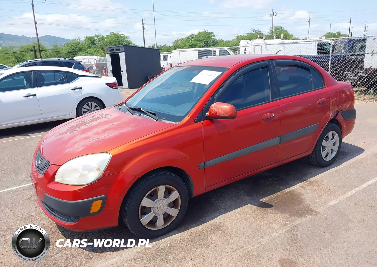 2006 Kia Rio Lx VIN:KNADE123966170196 - 2