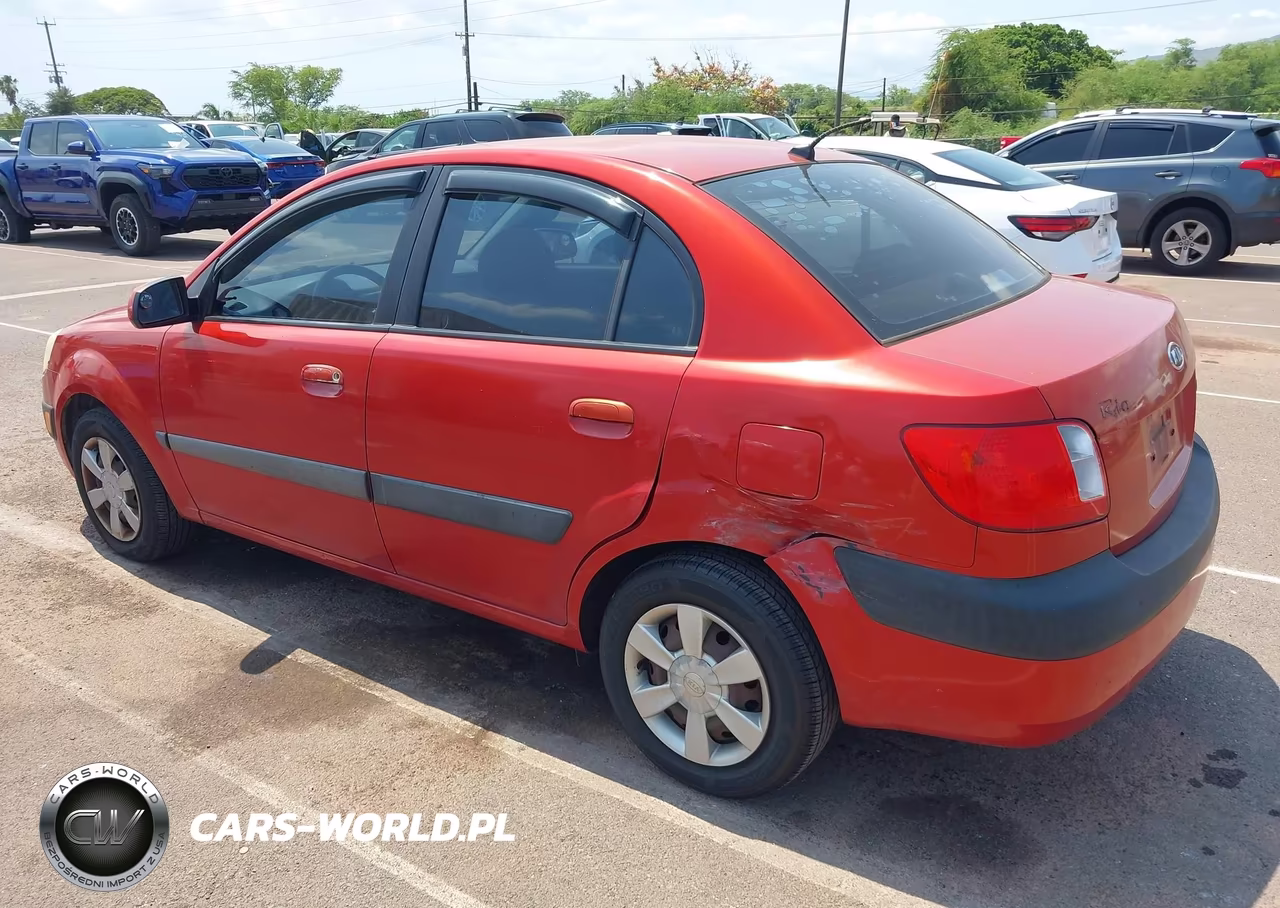 2006 Kia Rio Lx VIN:KNADE123966170196 - 3