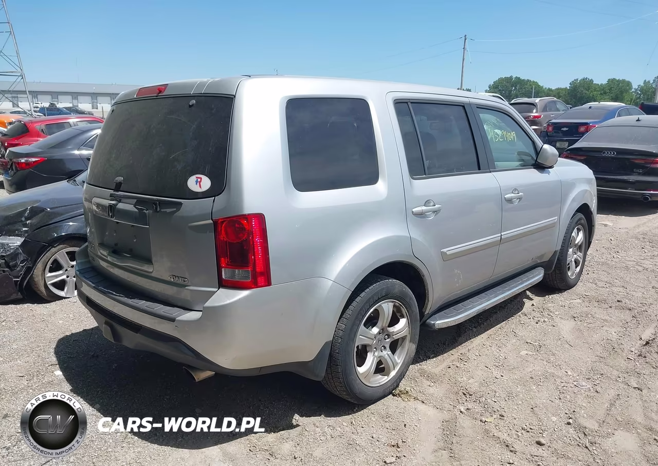 2015 Honda Pilot Ex-L VIN:5FNYF4H57FB019423 - 4