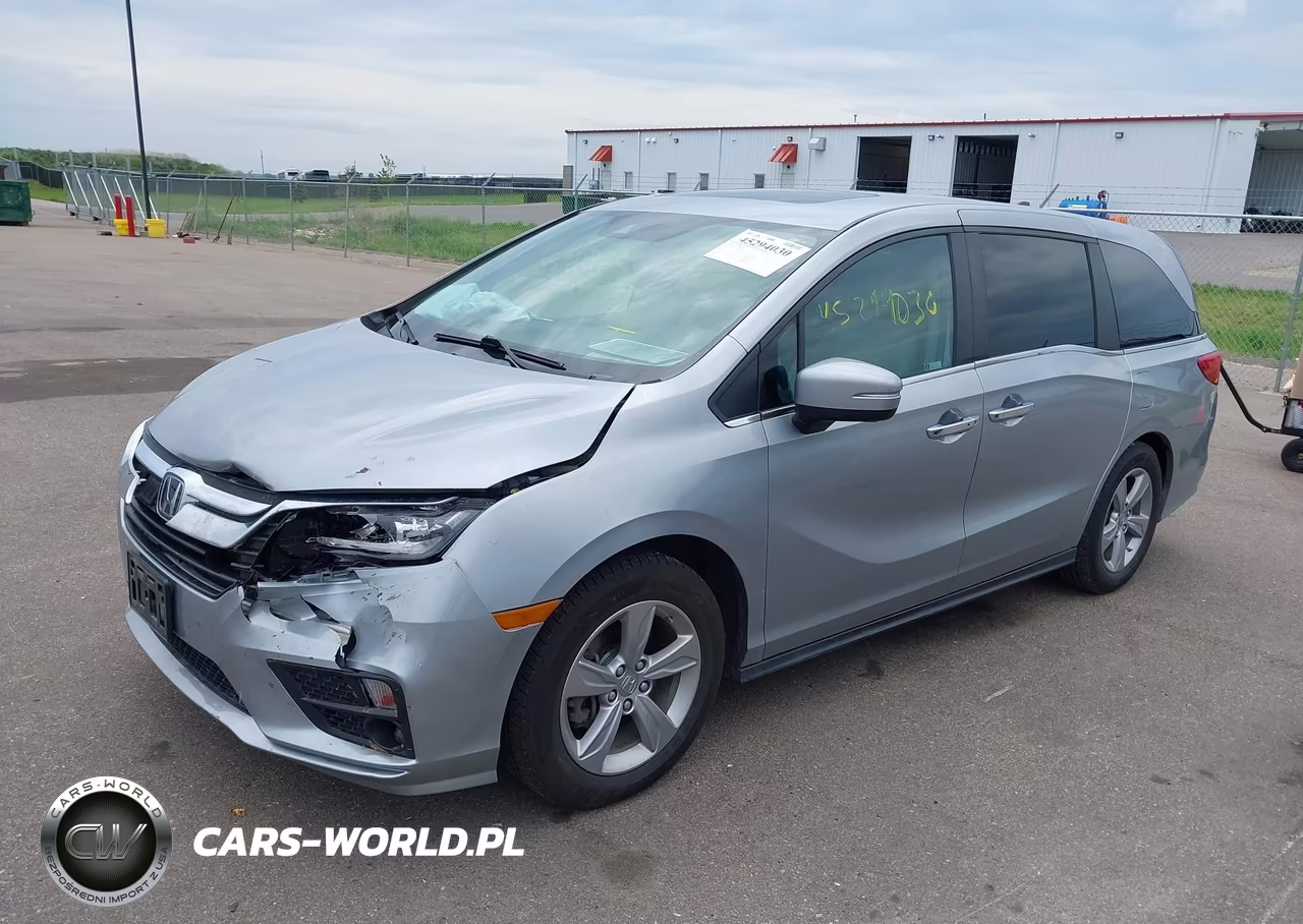 2020 Honda Odyssey Ex-L-Ex-L W-Navi Res VIN:5FNRL6H72LB044672 - 2
