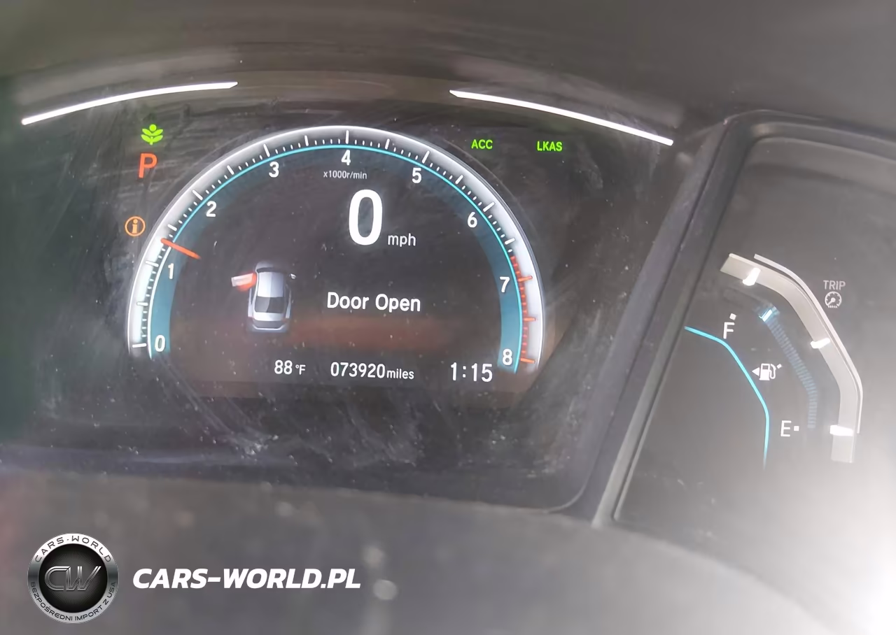 2019 Honda Civic Lx VIN:2HGFC2F66KH502505 - 15