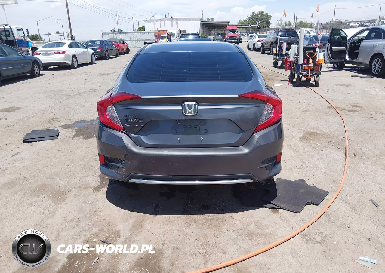 2019 Honda Civic Lx VIN:2HGFC2F66KH502505 - 16