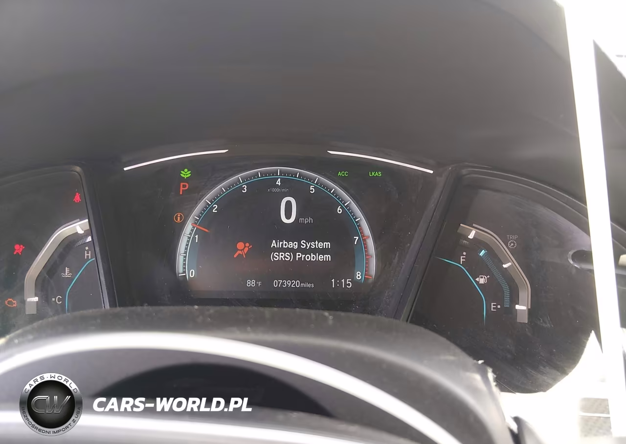 2019 Honda Civic Lx VIN:2HGFC2F66KH502505 - 7