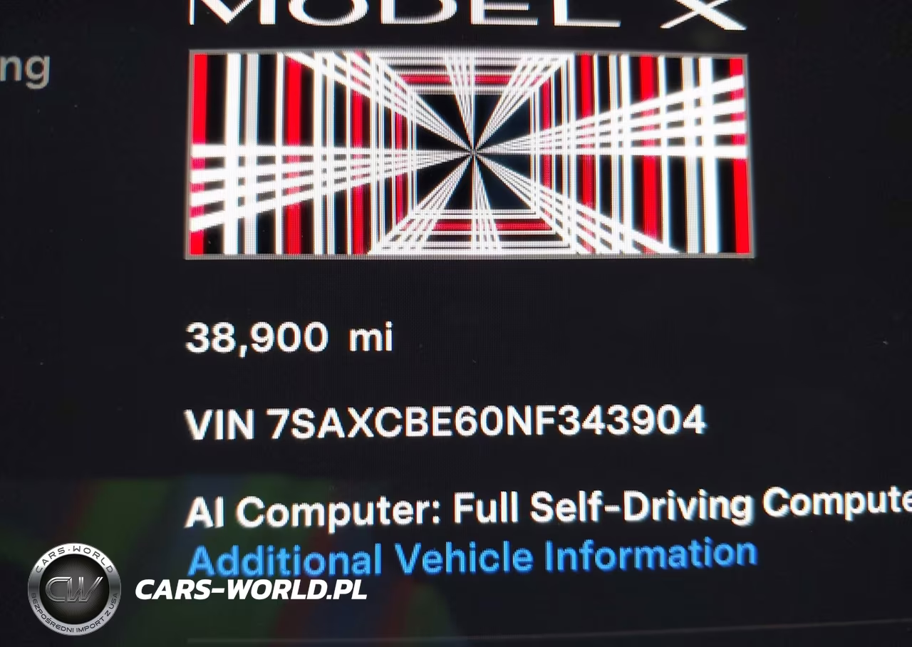 2022 Tesla Model X Plaid Tri Motor All-Wheel Drive VIN:7SAXCBE60NF343904 - 16