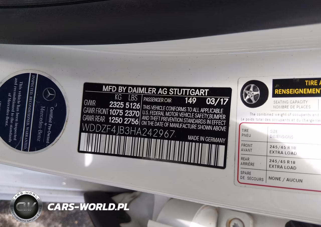 2017 Mercedes-Benz E 300 VIN:WDDZF4JB3HA242967 - 9