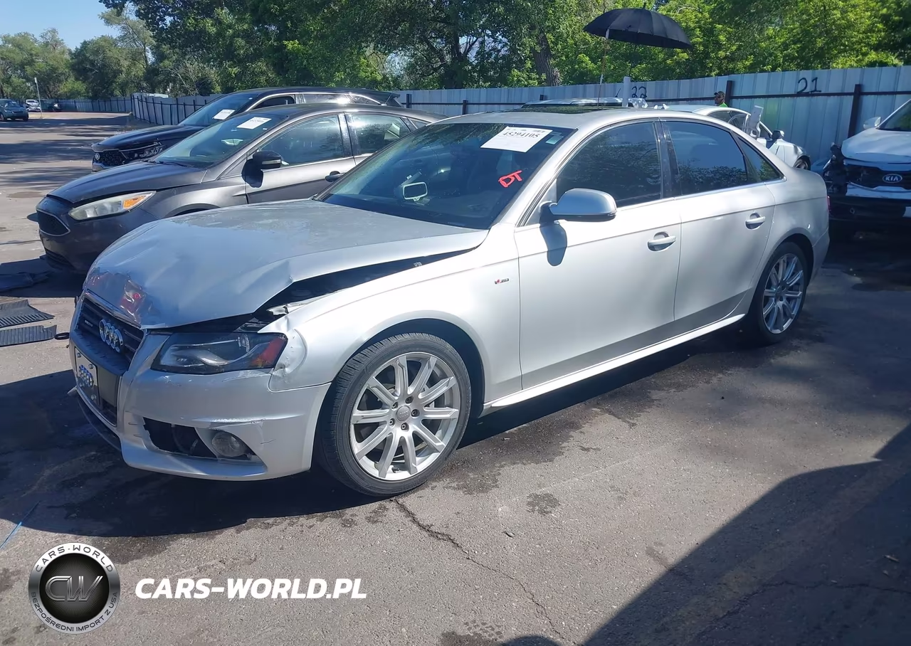 2012 Audi A4 2.0T Premium VIN:WAUFFAFLXCA119038 - 2