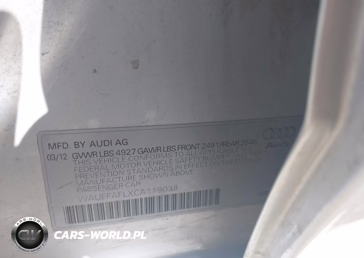 2012 Audi A4 2.0T Premium VIN:WAUFFAFLXCA119038 - 9