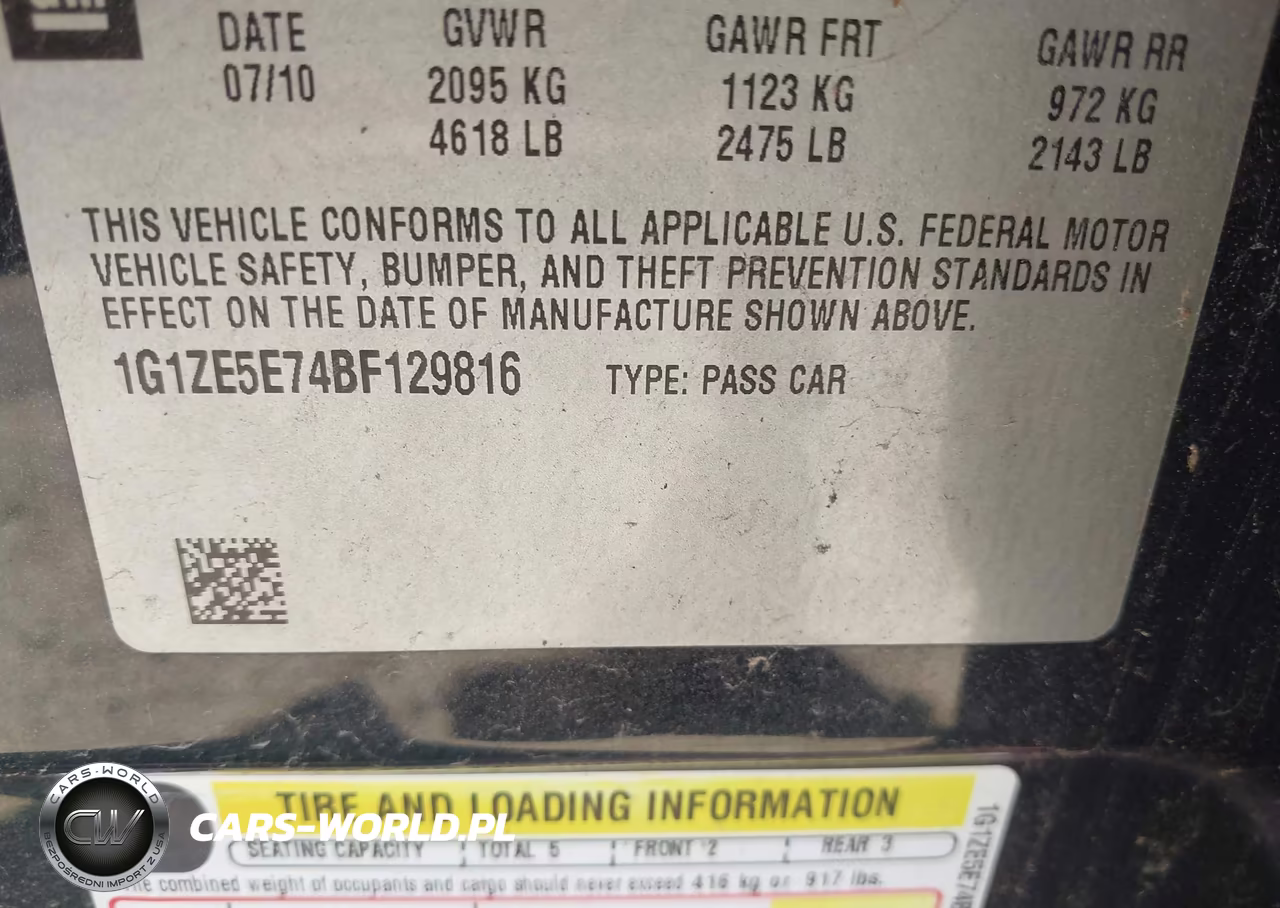 2011 Chevrolet Malibu Ltz VIN:1G1ZE5E74BF129816 - 9