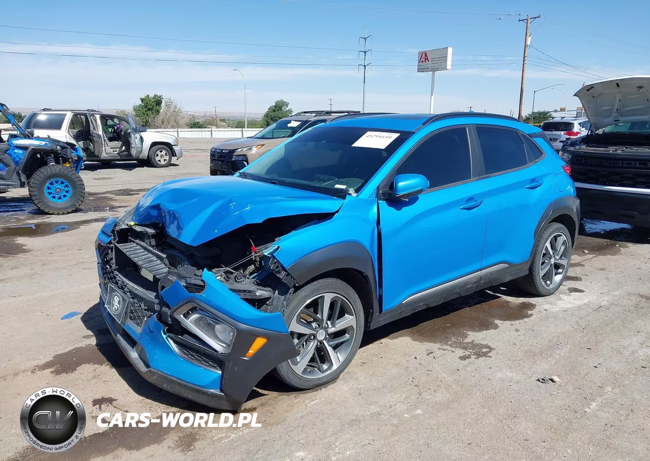 2021 Hyundai Kona Ultimate VIN:KM8K5CA57MU601292 - 2