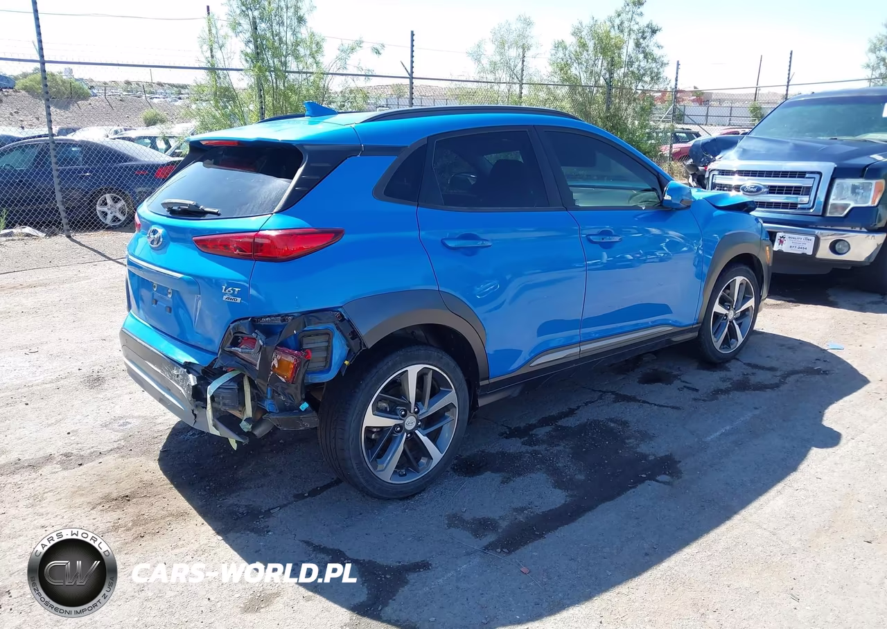 2021 Hyundai Kona Ultimate VIN:KM8K5CA57MU601292 - 4