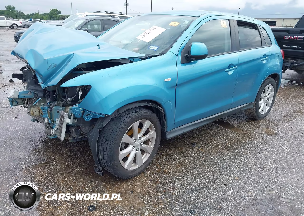 2013 Mitsubishi Outlander Sport Es VIN:4A4AP3AU2DE003776 - 2