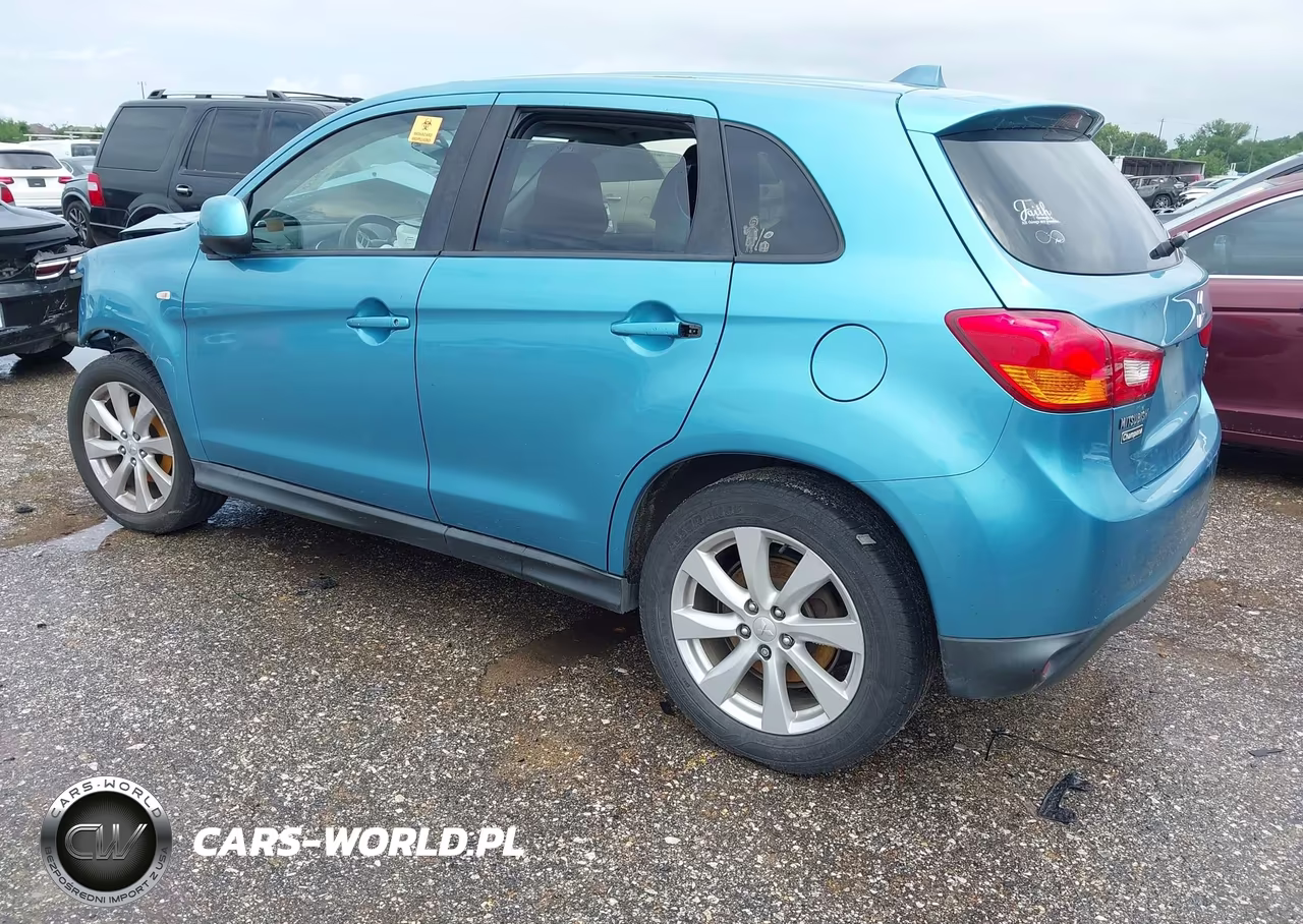2013 Mitsubishi Outlander Sport Es VIN:4A4AP3AU2DE003776 - 3