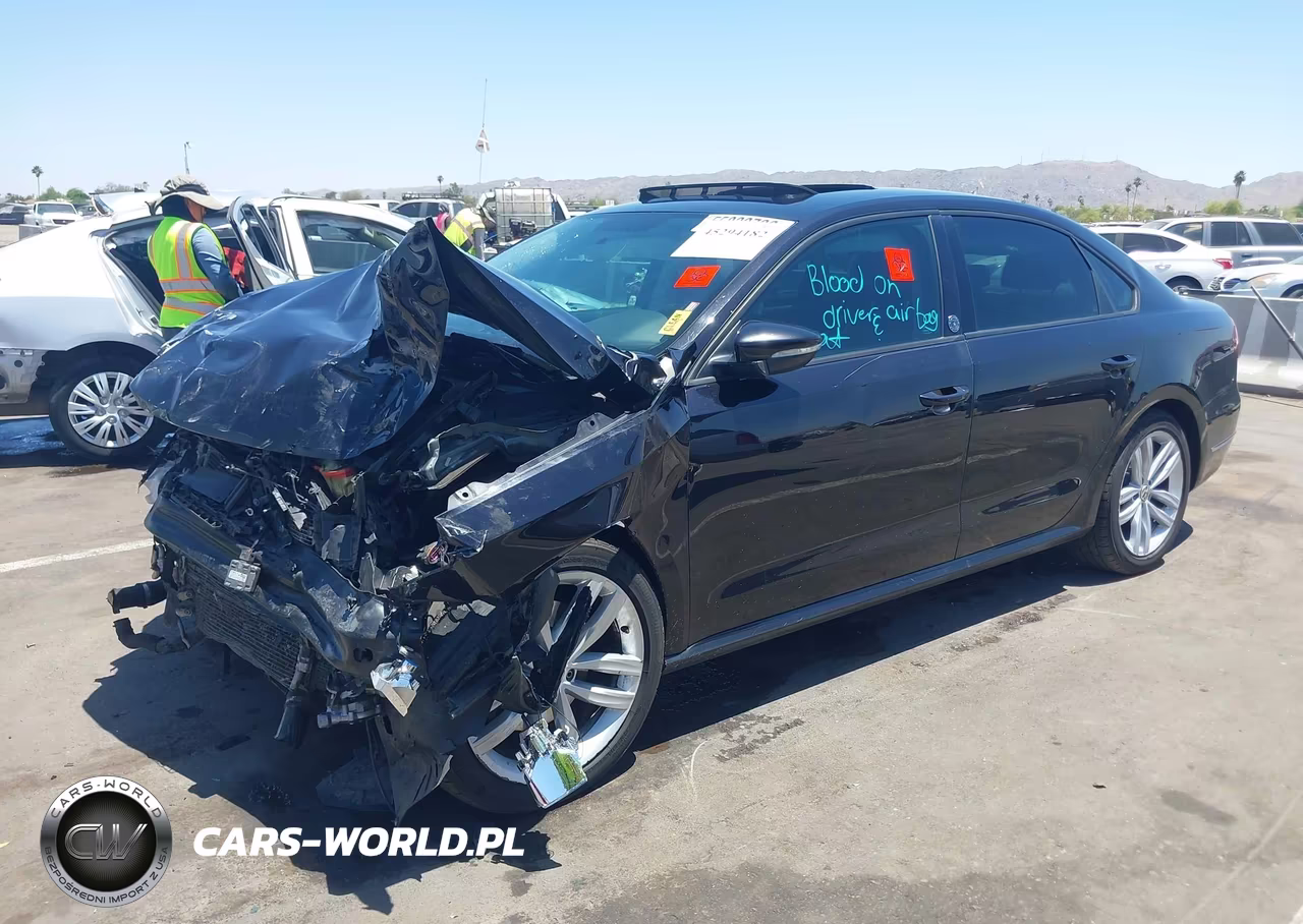 2019 Volkswagen Passat 2.0T Wolfsburg Edition VIN:1VWLA7A37KC000541 - 2