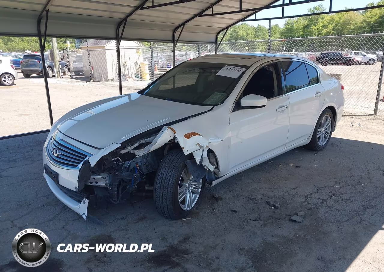 2012 Infiniti G37X VIN:JN1CV6AR4CM973042 - 2