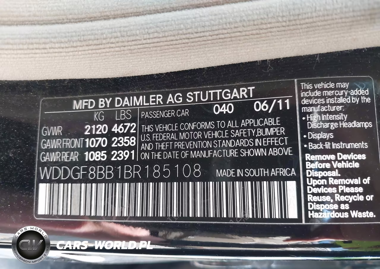 2011 Mercedes-Benz C 300 Sport 4Matic VIN:WDDGF8BB1BR185108 - 9