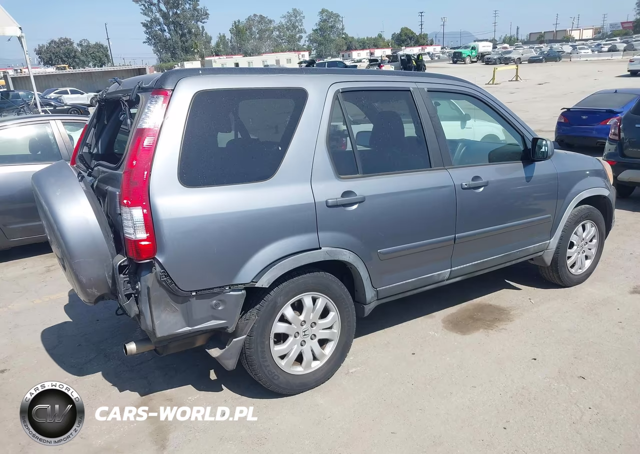 2006 Honda Cr-V Se VIN:JHLRD789X6C020791 - 4