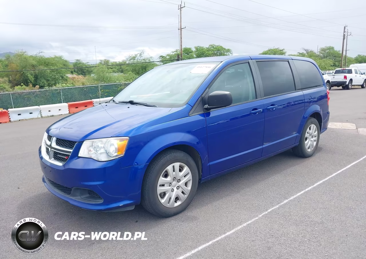 2018 Dodge Grand Caravan Se VIN:2C4RDGBG4JR238911 - 2