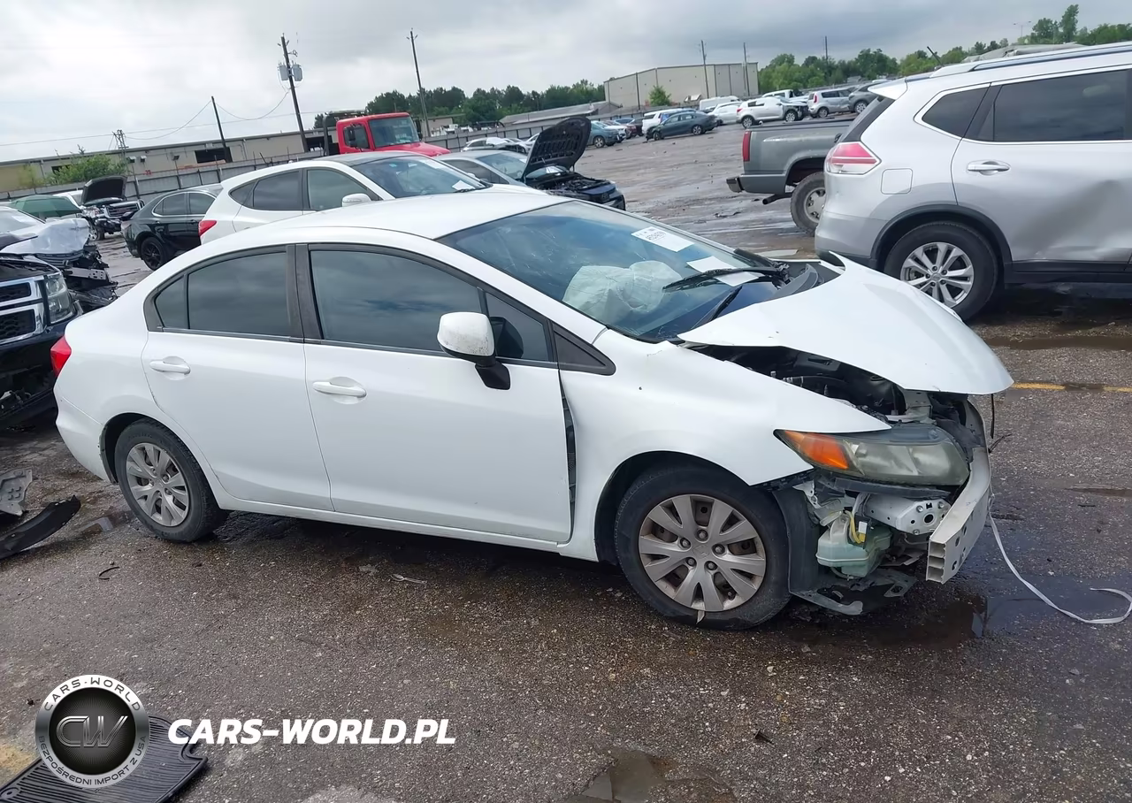 2012 Honda Civic Lx VIN:2HGFB2F56CH311940 - 13