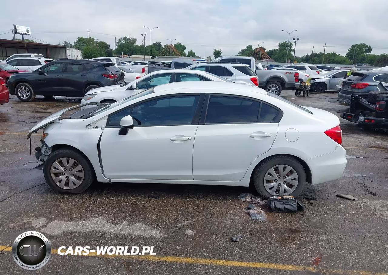 2012 Honda Civic Lx VIN:2HGFB2F56CH311940 - 14