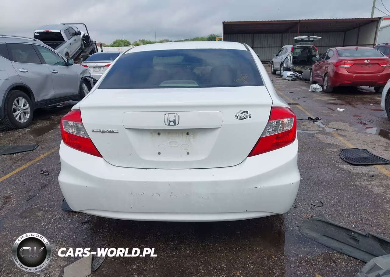 2012 Honda Civic Lx VIN:2HGFB2F56CH311940 - 16