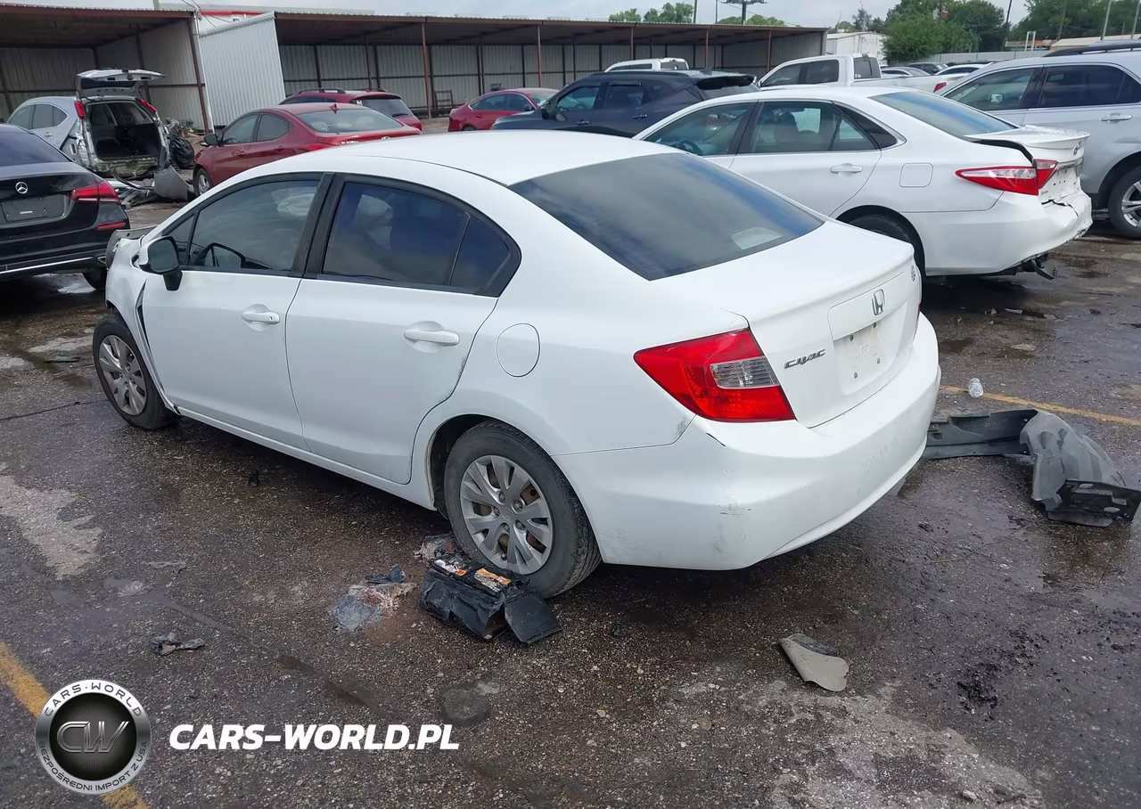 2012 Honda Civic Lx VIN:2HGFB2F56CH311940 - 3