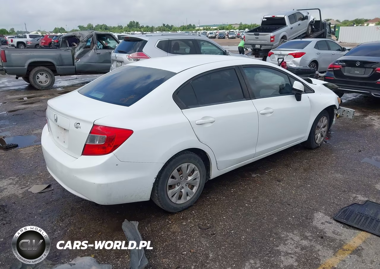 2012 Honda Civic Lx VIN:2HGFB2F56CH311940 - 4