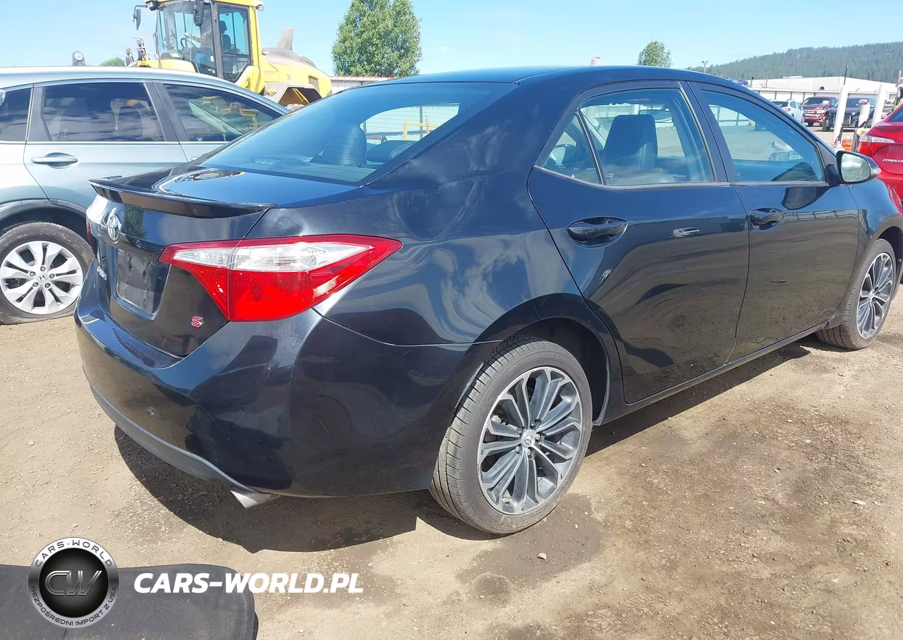 2015 Toyota Corolla S Plus VIN:2T1BURHEXFC301620 - 4