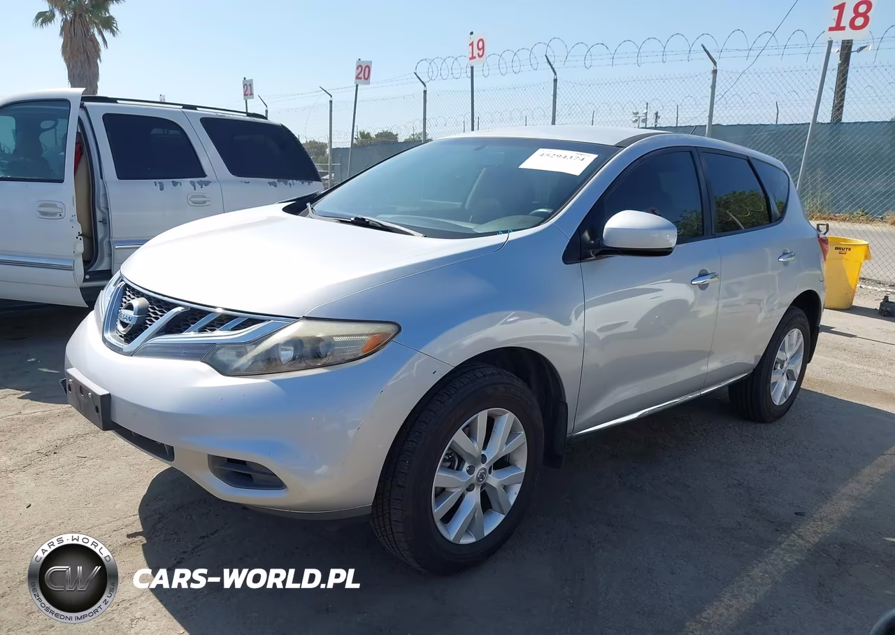 2014 Nissan Murano S VIN:JN8AZ1MW1EW502734 - 2
