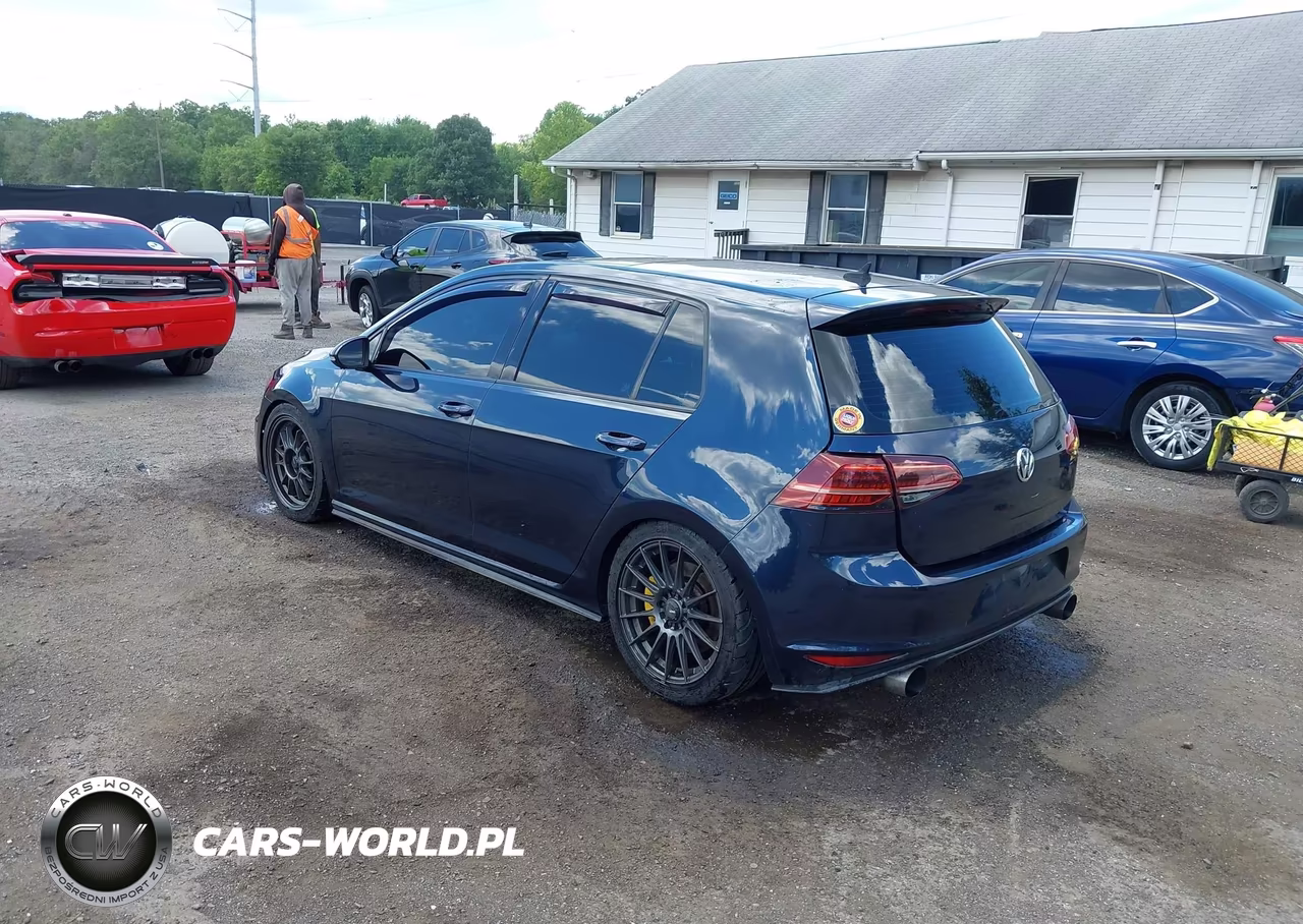 2016 Volkswagen Golf Gti Autobahn W-Performance Package 4-Door VIN:3VW447AU6GM057176 - 3