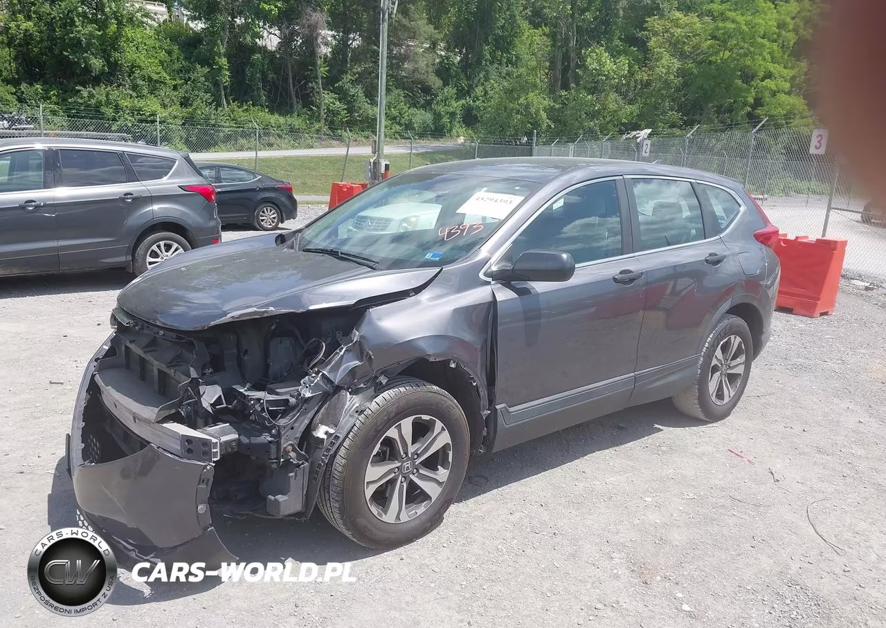2017 Honda Cr-V Lx VIN:2HKRW6H32HH205325 - 2