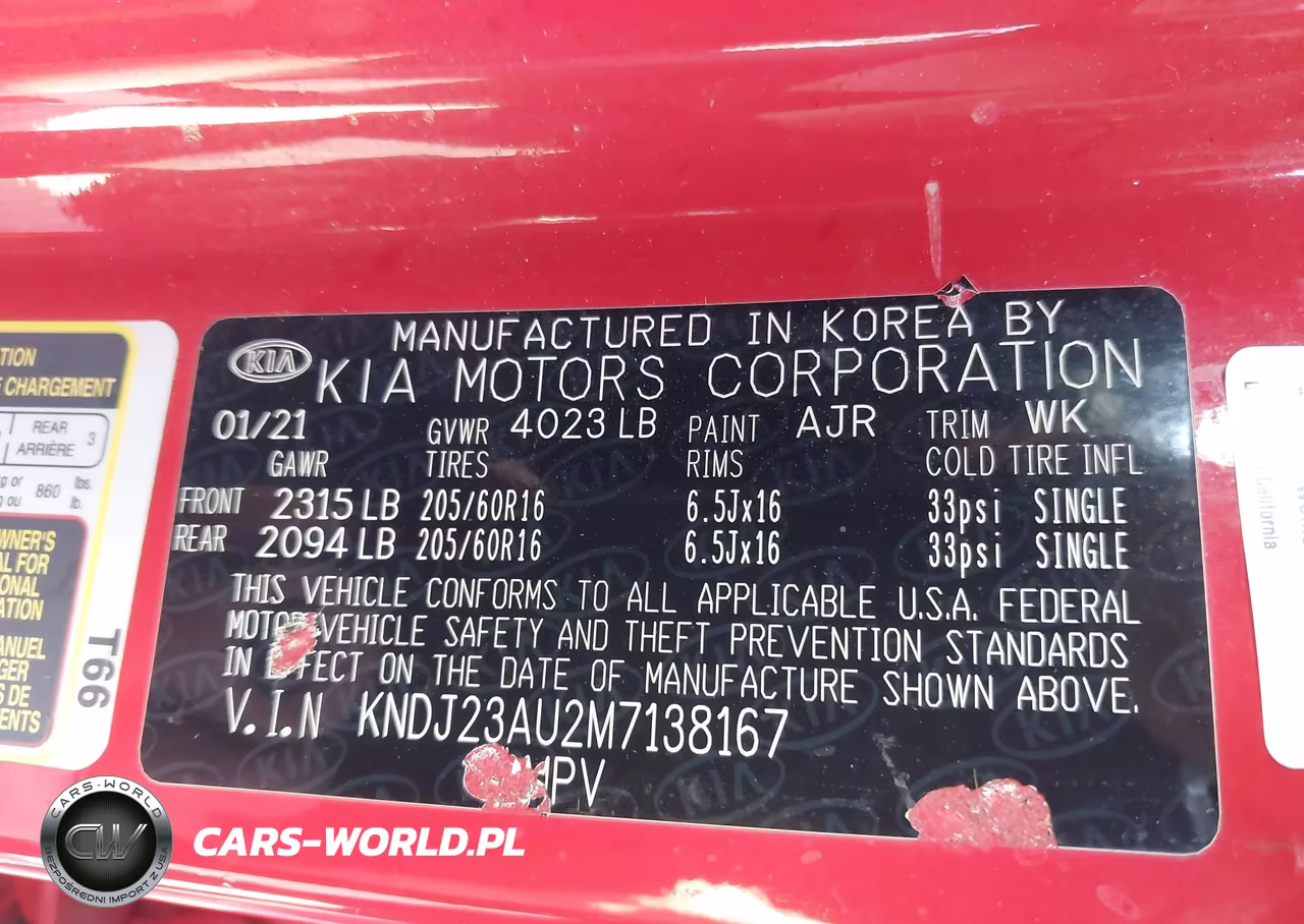 2021 Kia Soul S VIN:KNDJ23AU2M7138167 - 9