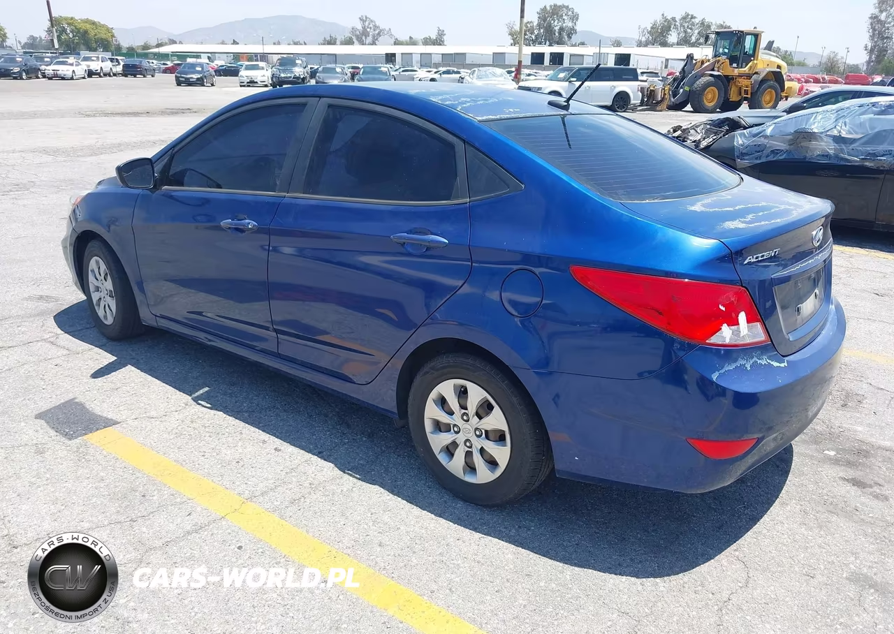 2015 Hyundai Accent Gls VIN:KMHCT4AE5FU866912 - 3