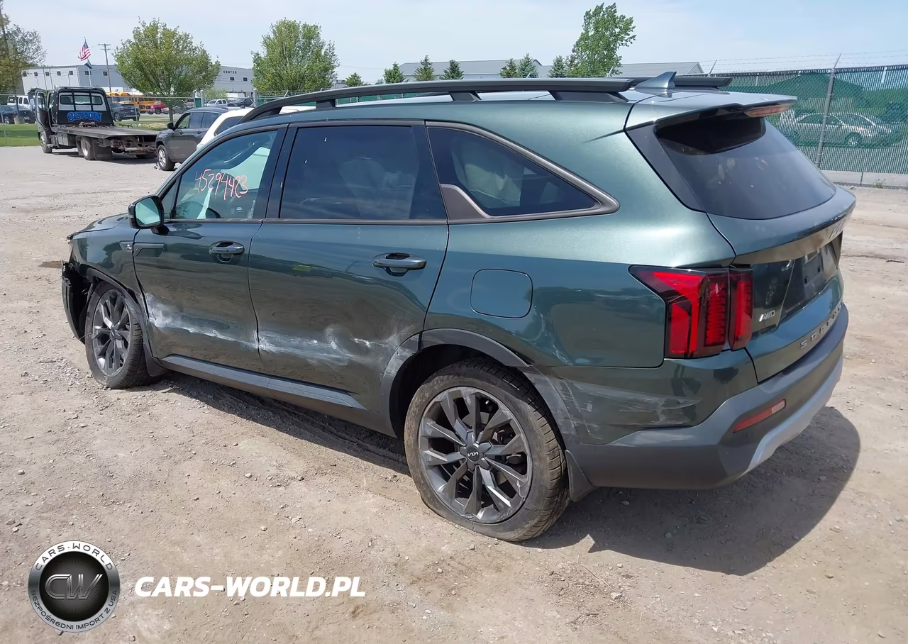 2022 Kia Sorento X-Line Ex VIN:5XYRHDLF3NG133179 - 3