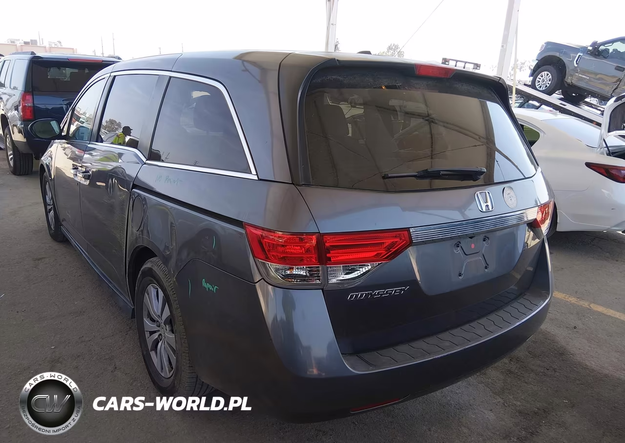 2015 Honda Odyssey Ex-L VIN:5FNRL5H64FB083186 - 3