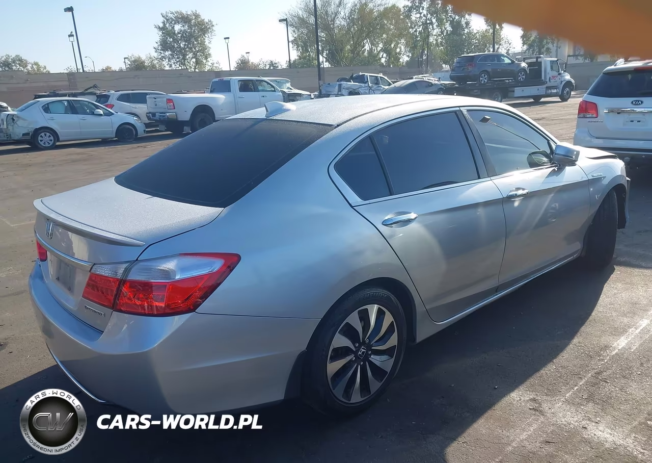 2014 Honda Accord Hybrid Ex-L VIN:1HGCR6F54EA007853 - 4